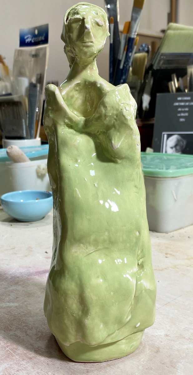 Organic Clay Sculpture , La Bottegaia By YS?rei, 3 X 9, Artwork For Sale On Artfinder