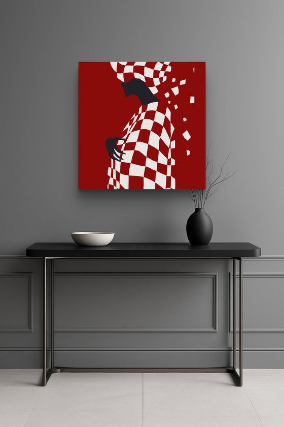 Composed 4 - Red (Limited edition print)