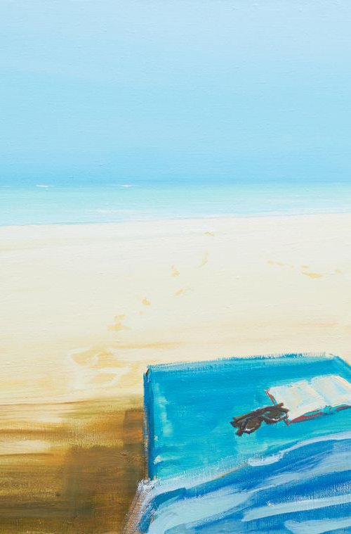 Beach Novel, 95x150cm (37x59in) by Alexander Levich