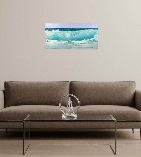 Bliss. Turquoise Wave