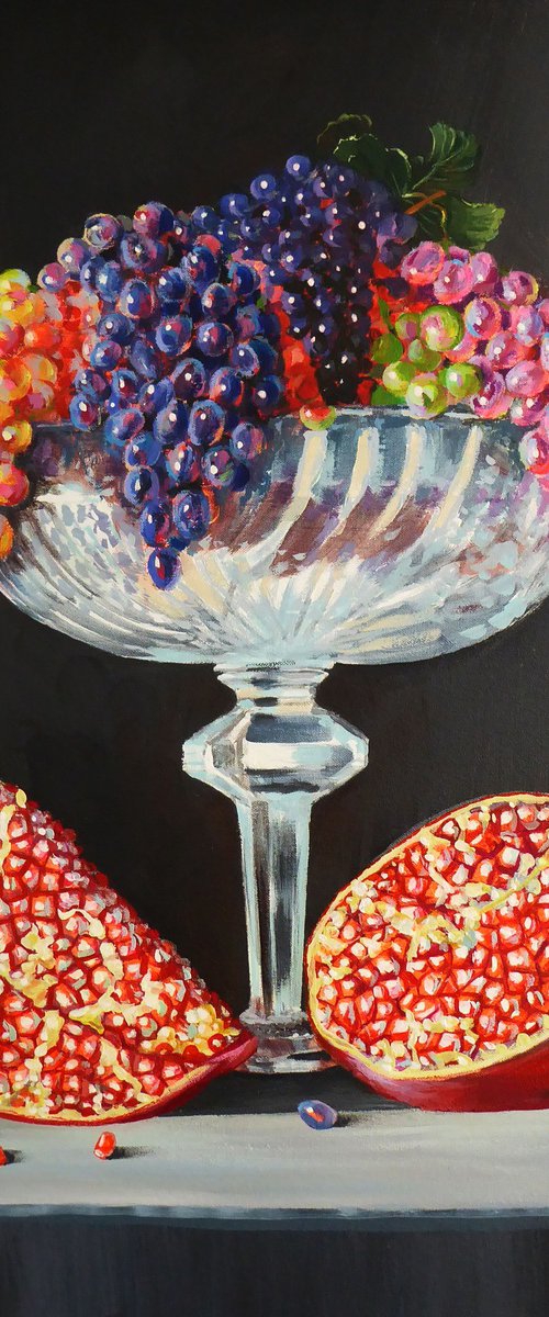 Pomegranate and Grapes by Narek Hambardzumyan