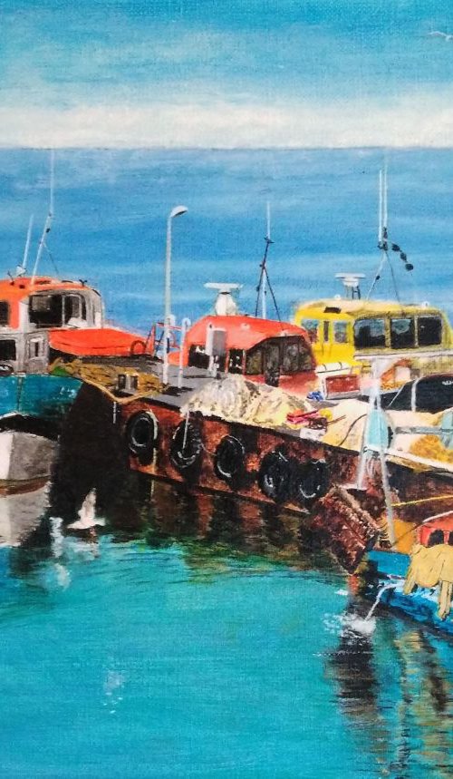 Boats by Isabelle Lucas