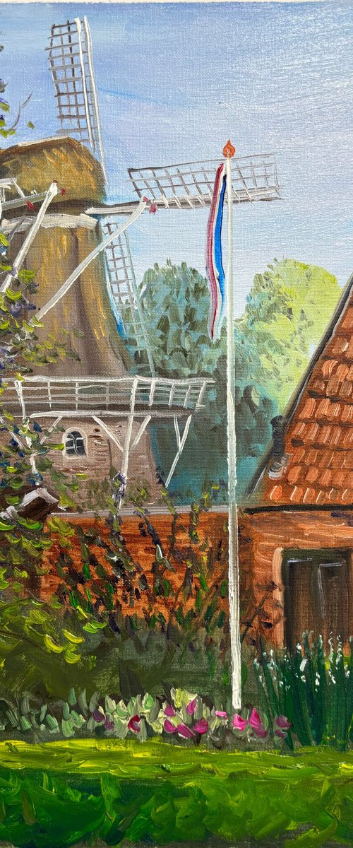 Jan Pol windmill in Dalen by Dmitry Fedorov
