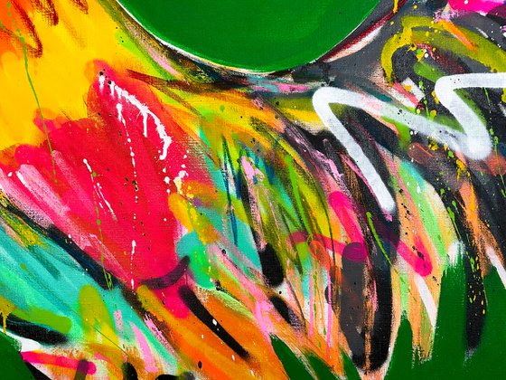 Rooster 140 X 140 CM / 55.11 Х 55.11 INCH