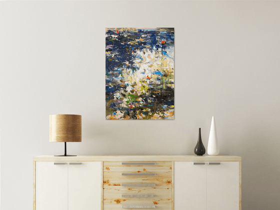 Water Lilies Breathing Light