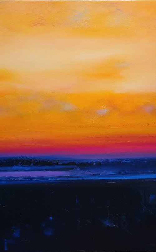 Gold Sunset by Faith Patterson