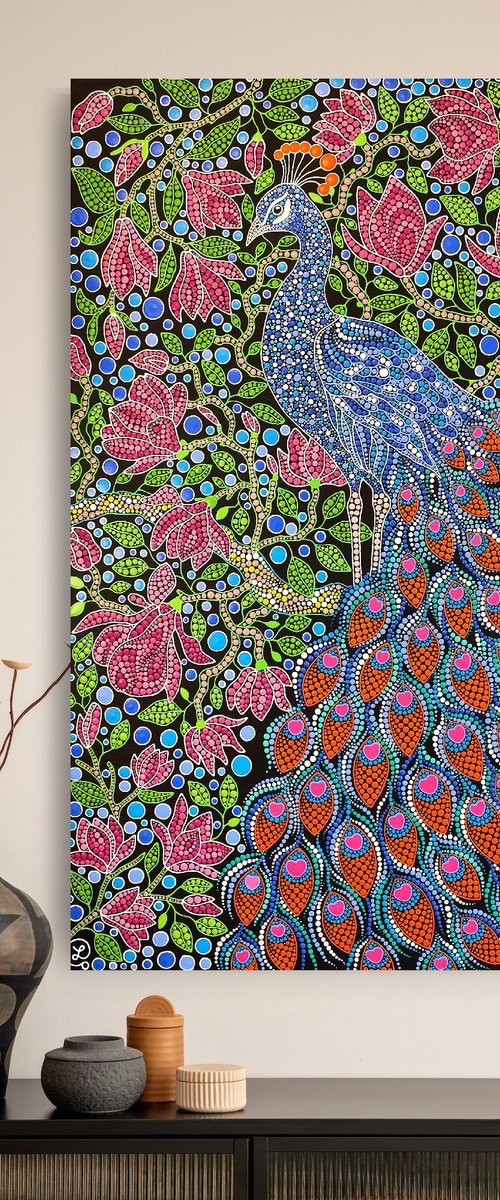 Peacock by Oxana Lazari