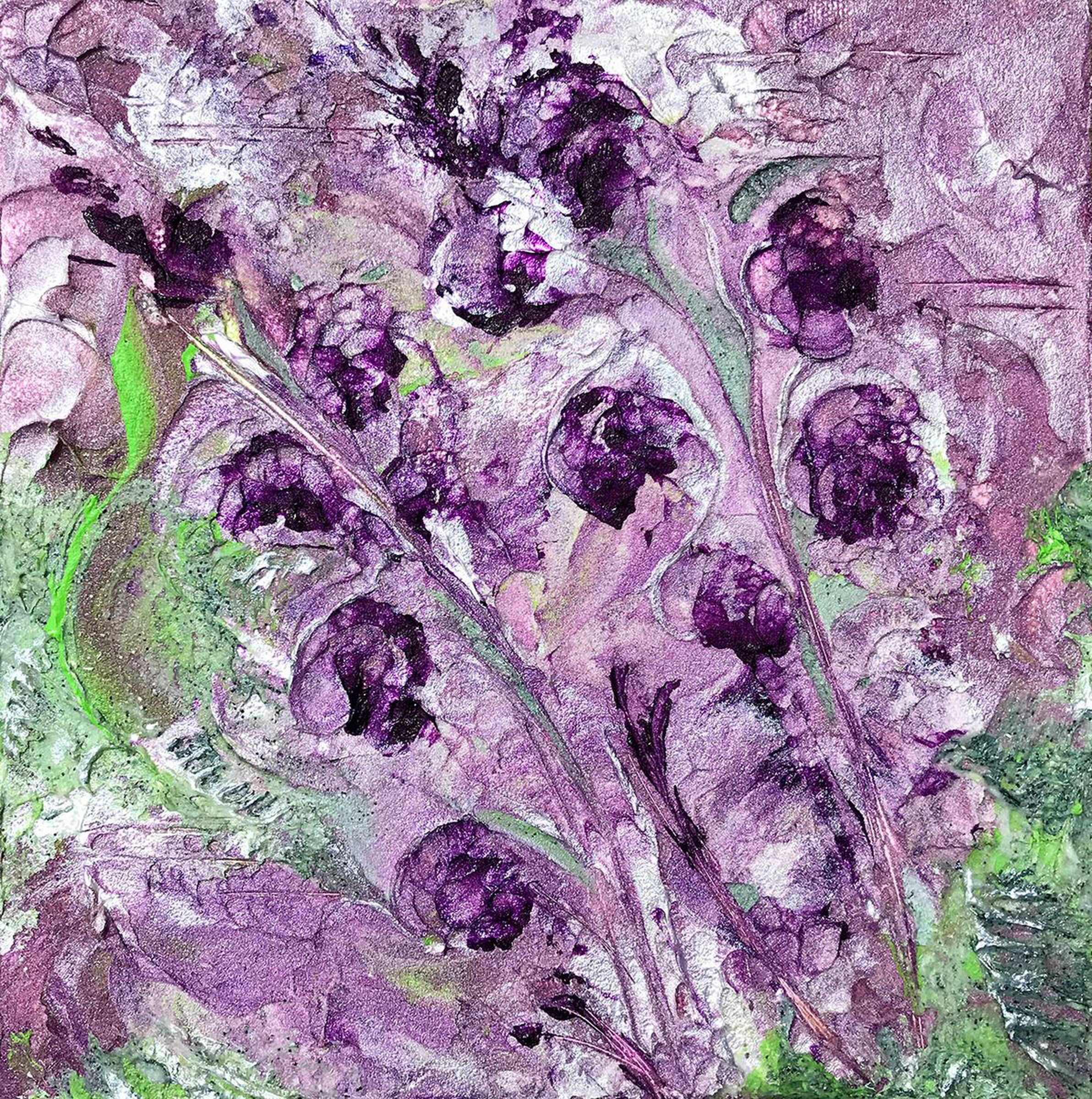 Abstract Wildflowers Acrylic Palette Knife Flowe Artfinder
