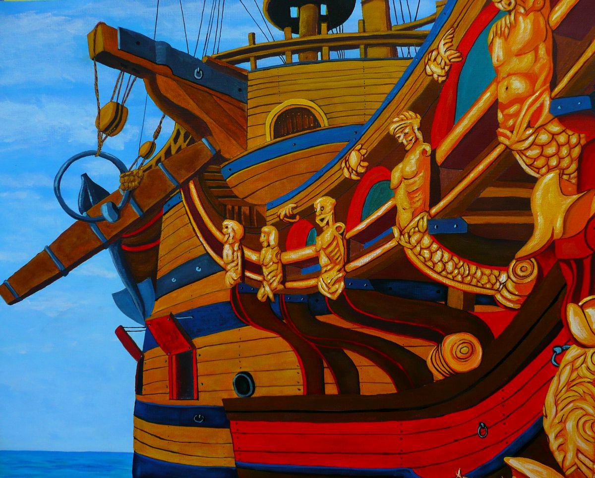 Spanish Galleon Atocha by Dunphy Fine Art