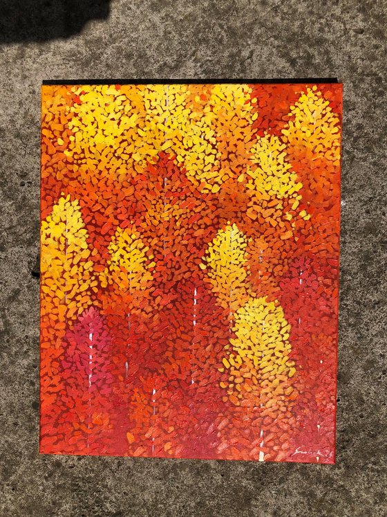 Fall, aspens