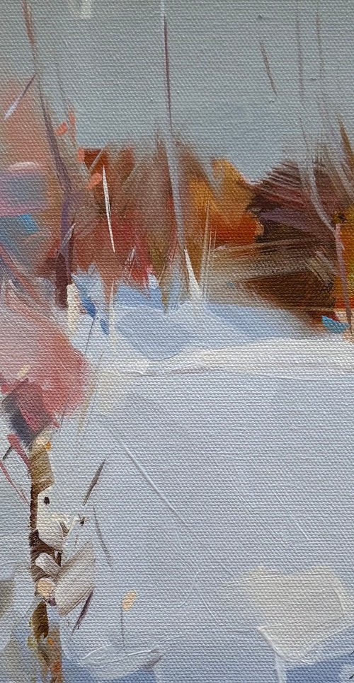 Birches by Vahe Yeremyan