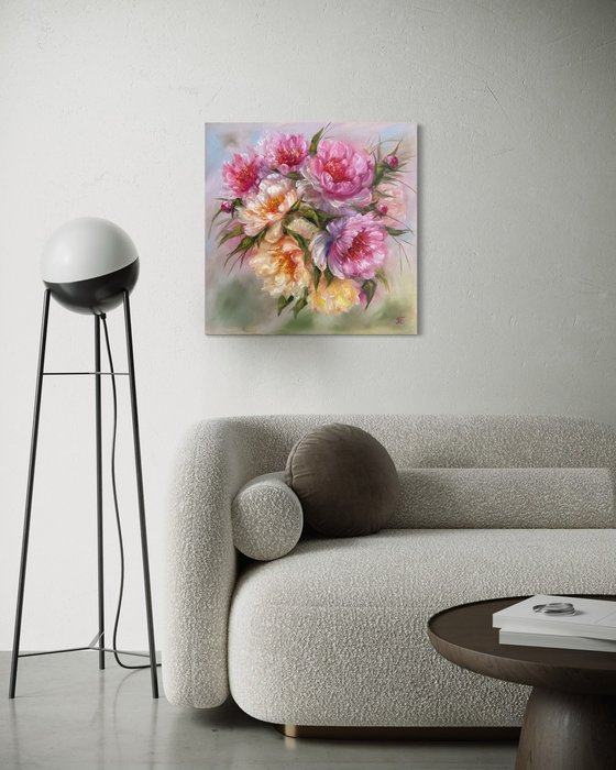 Magic peonies series - Romantic gift