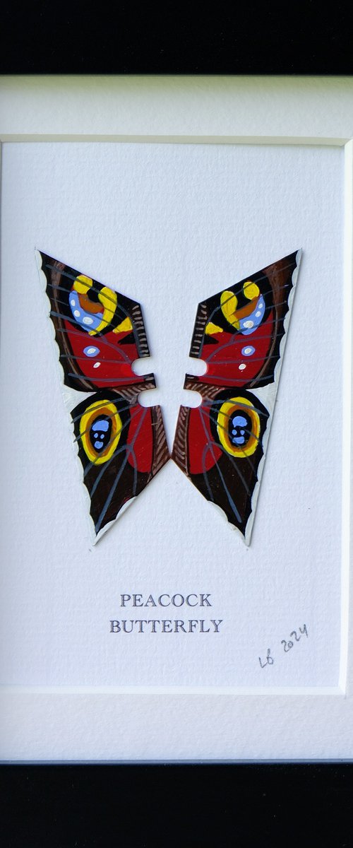 Peacock butterfly by Lene Bladbjerg