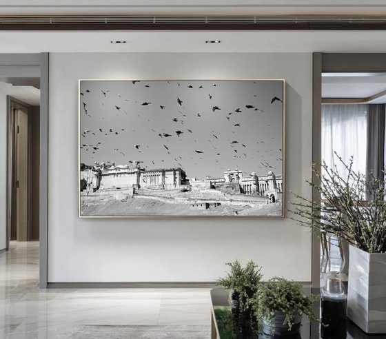 Soaring Above Amer Fort