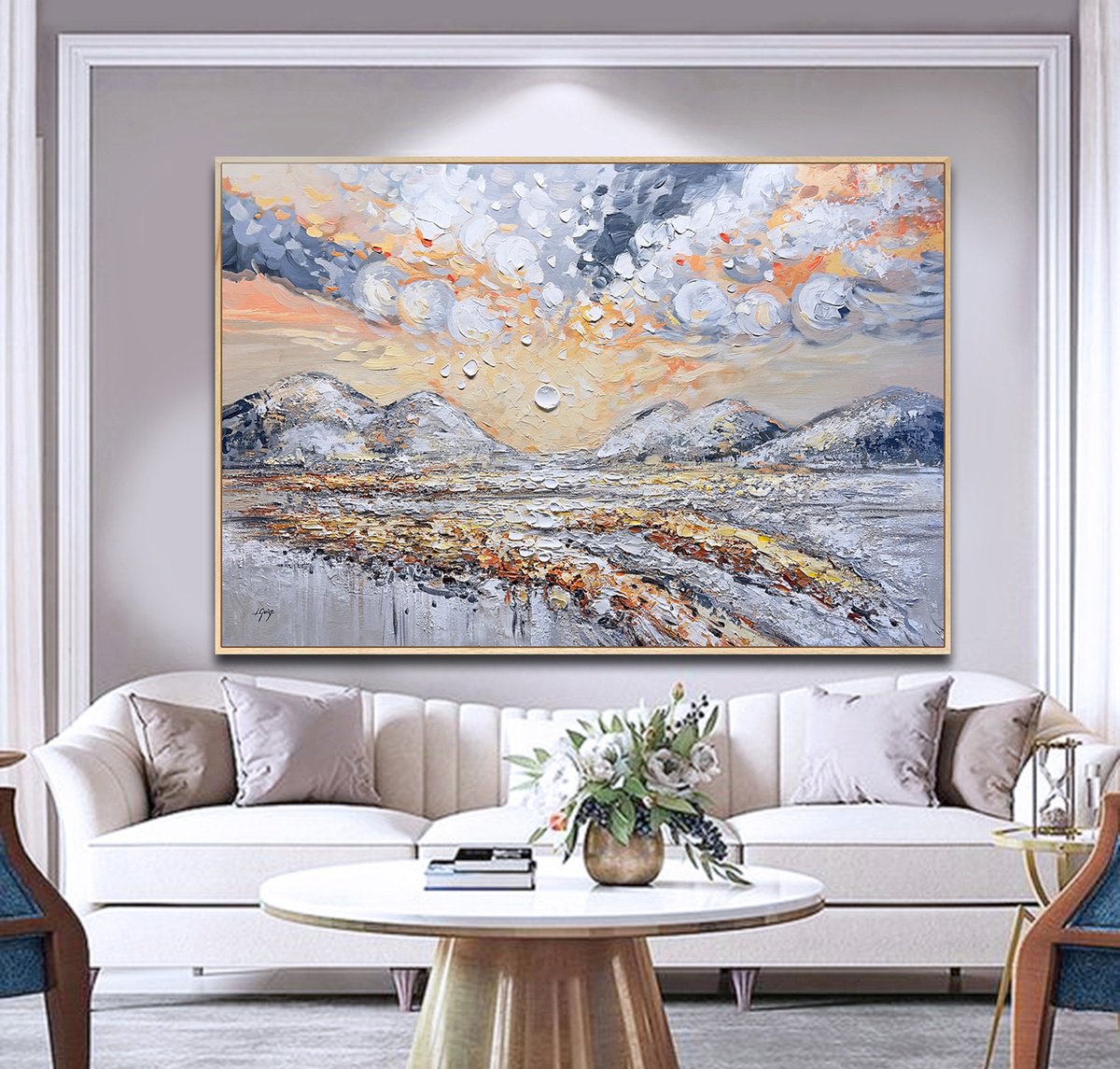  Beyond The Clouds By Lana Guise, 49 X 33, Artwork For Sale On Artfinder