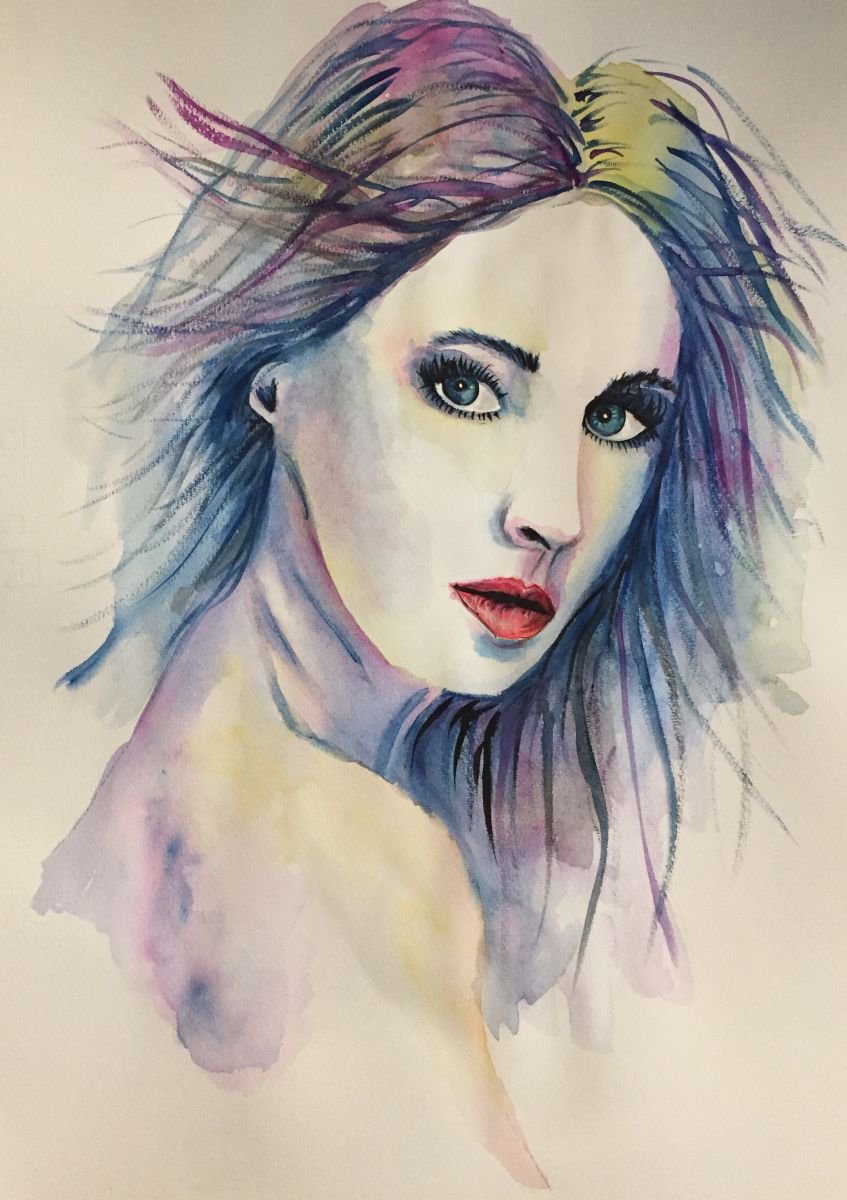 spark Watercolour by Eugenia Retana | Artfinder