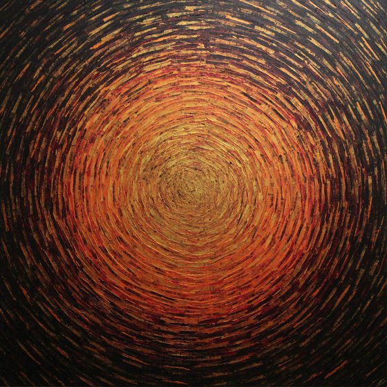 Vast Orange-Purple Radiance