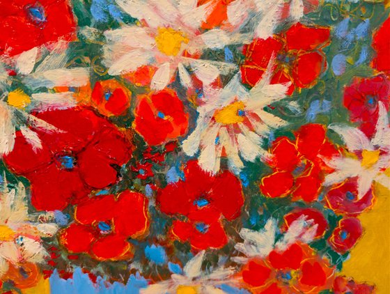 Flowers in August.