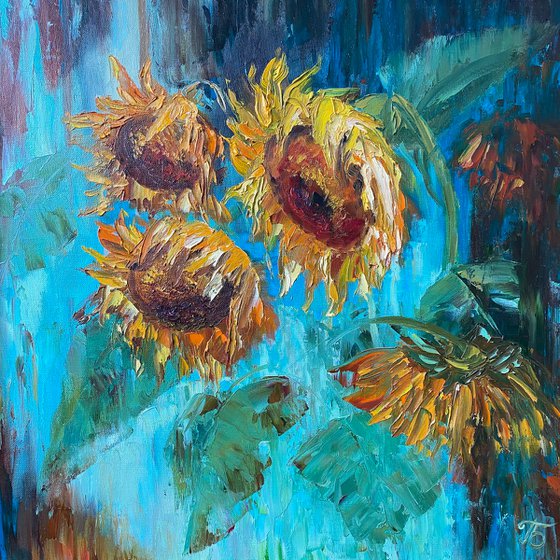 Sunflowers.