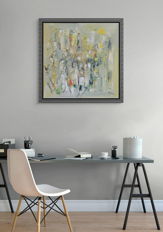 Yellow Green Composition