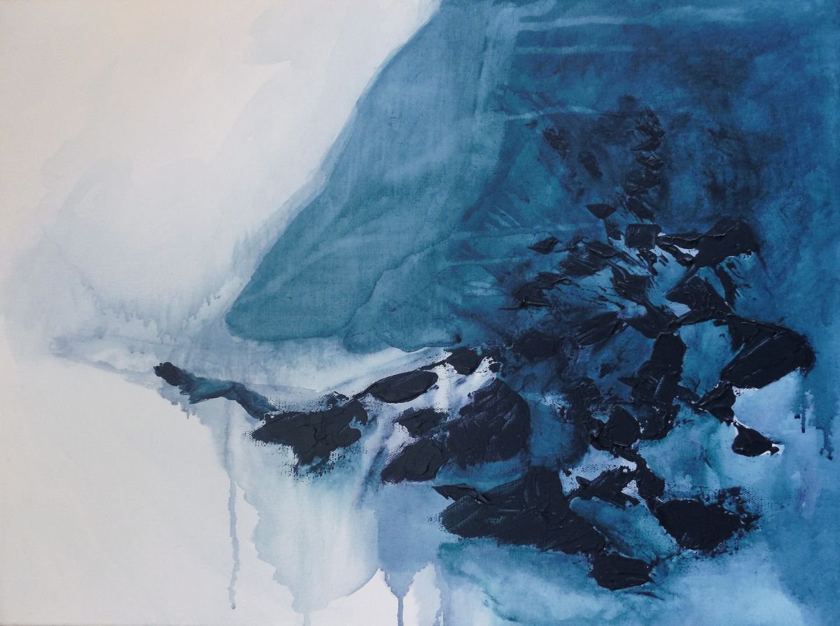 Blue Rocks by Melinda Hajdin