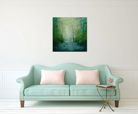 Sunlight Serenade Forest Glade