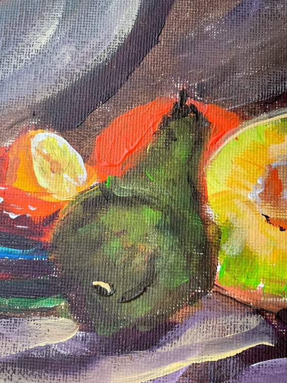 Still life with fruits