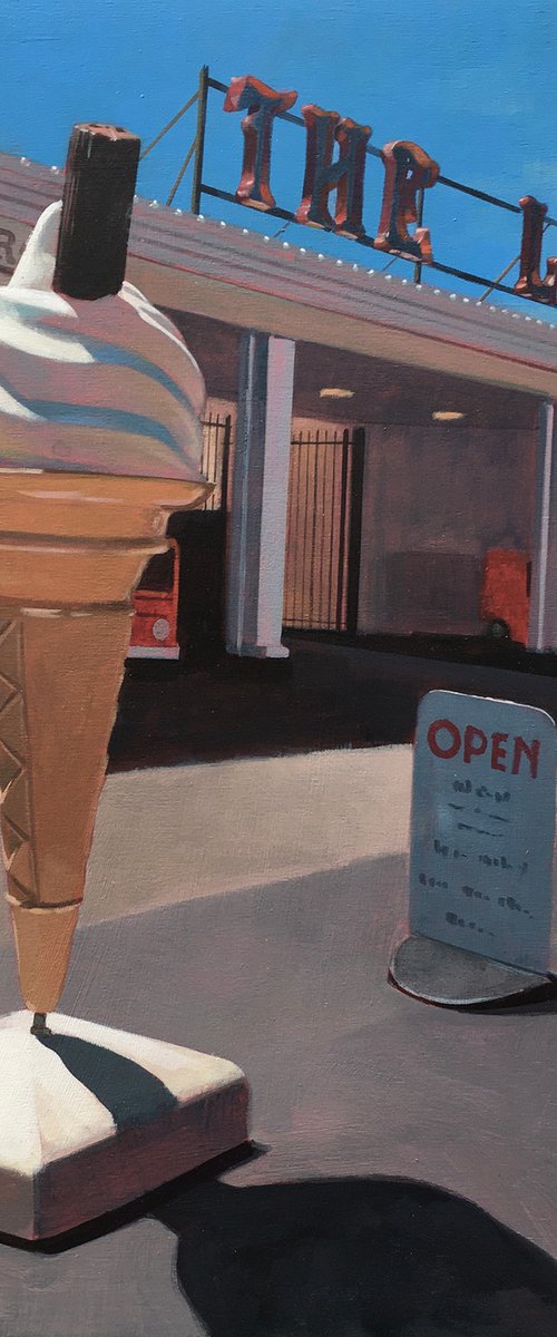 An Ice Cream at The lido by Andrew Morris