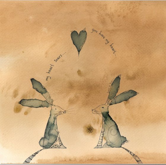Hares In Love