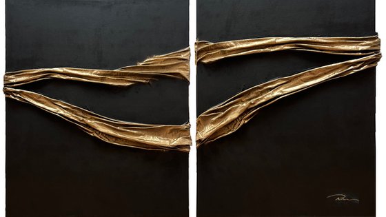 Black & Gold Abstract Luxury