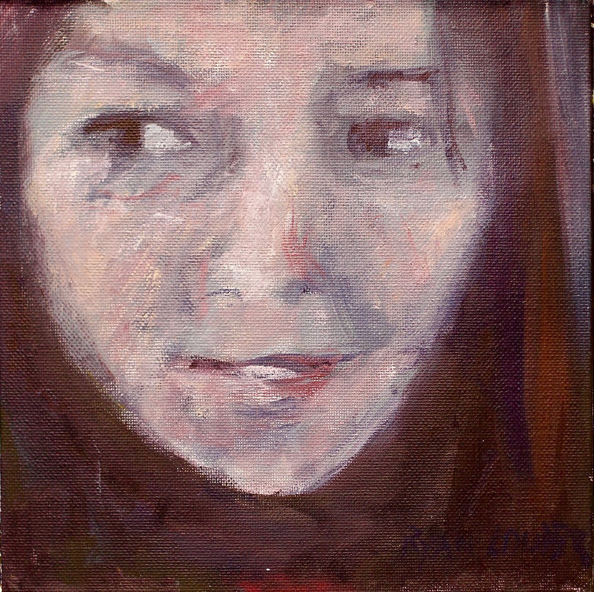 A Kind Face By Ryan Louder, 8 X 8, Artwork For Sale On Artfinder