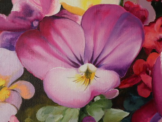 Large Floral Painting