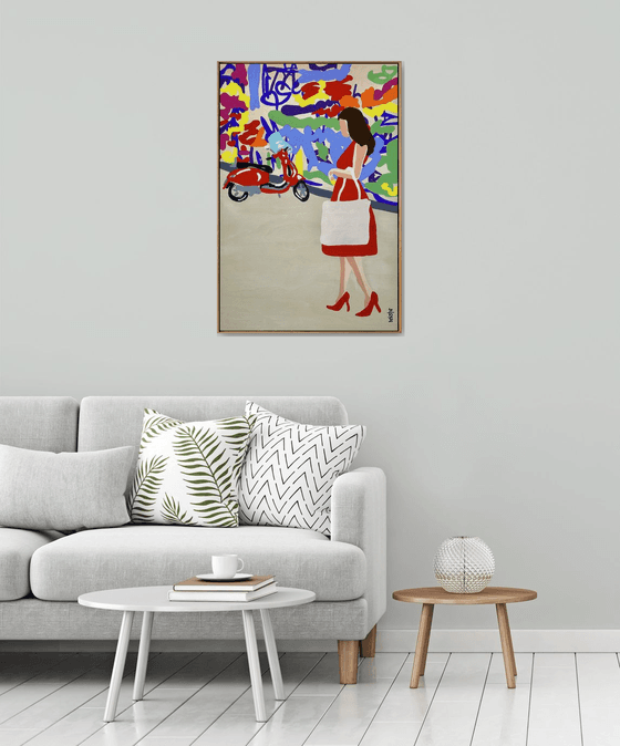 Snapshots of Summer Graffiti 64cm x 94.5cm