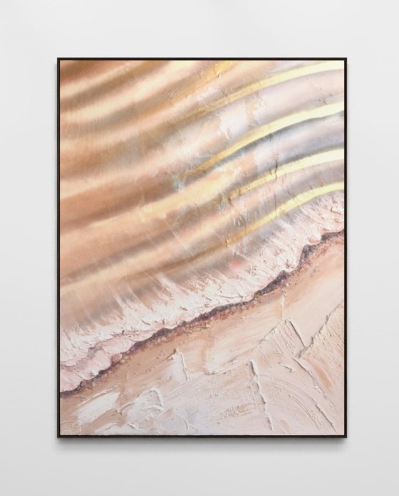 Blush - Original Textured Artwork 90x120cm