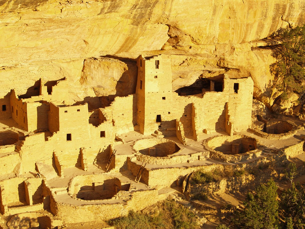 Cliff Palace at Mesa Verde by Alex Cassels