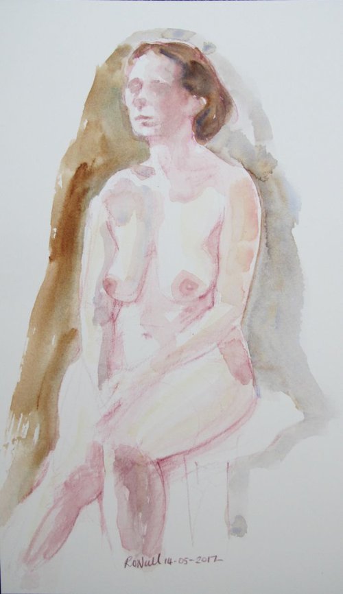 Seated nude by Rory O’Neill