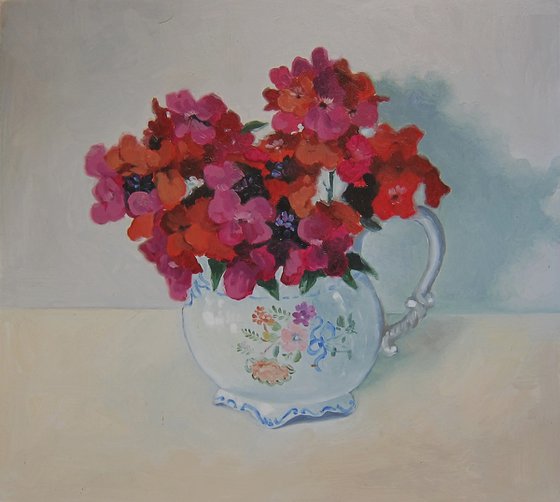 Pot of Wallflowers