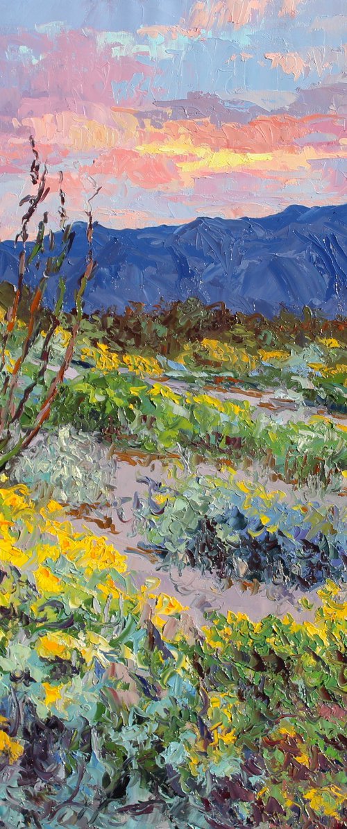 Desert Evening by Kristen Olson Stone