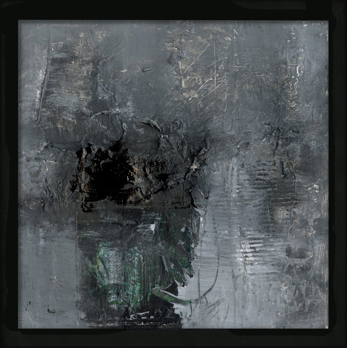 Abstract Painting By Kathy Morton Stanion, 13 X 13", Magical Incantations 21, Original Artwork