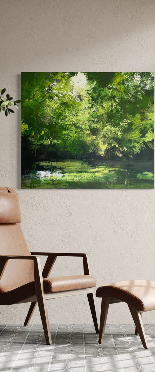 Wild Summer Reflected by Belinda Reynell
