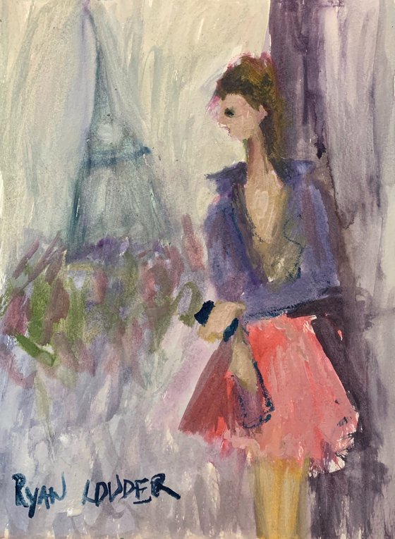 Young Woman In Paris
