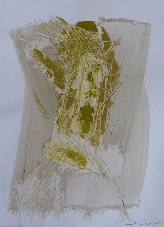Runner 2 , Acrylic on paper 29x41 cm