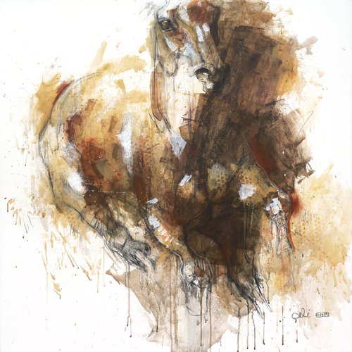 Equine Nude 147t by Benedicte Gele