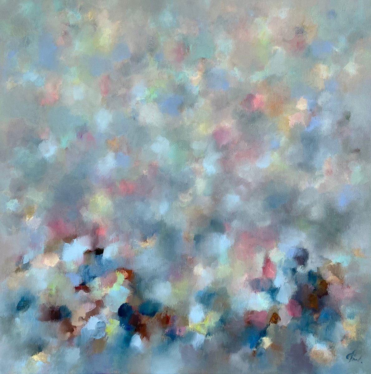 Dolce E Piano By Junija (Yuna) Galejeva, 28 X 28, Artwork For Sale On Artfinder