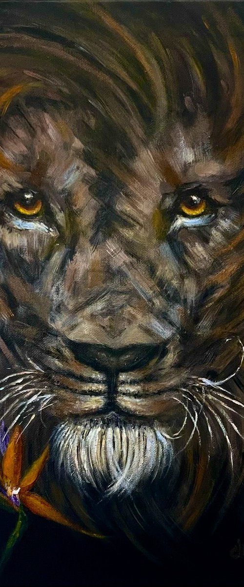 A quiet roar within.. by Cristina Mihailescu