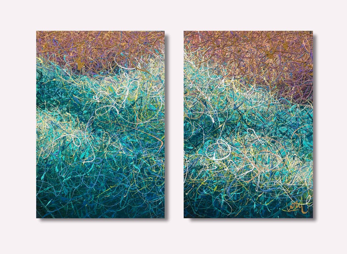  Serenity In Motion By Nadiia Antoniuk, 39 X 29, Artwork For Sale On Artfinder