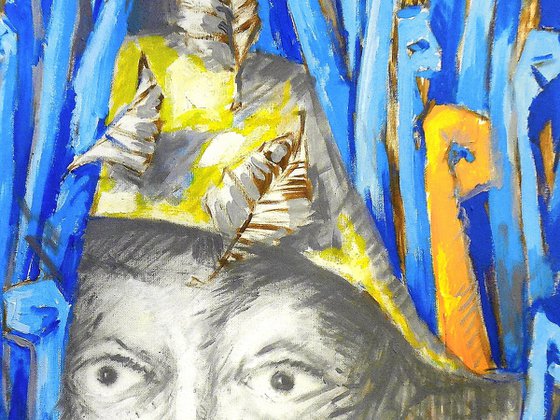 Watcher on Blue