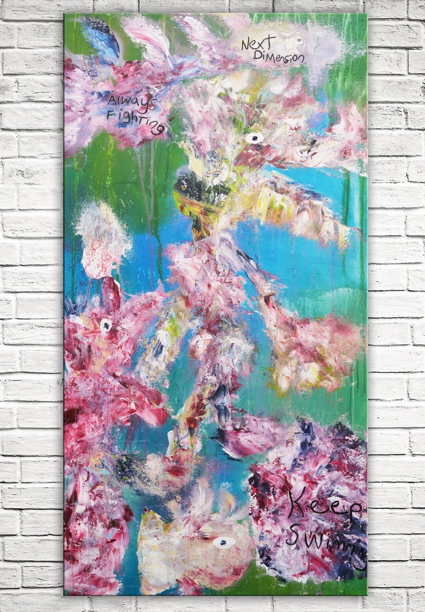 Evolution Of The Jellyfish By Theodor Anghel, 24 X 48, Artwork For Sale On Artfinder