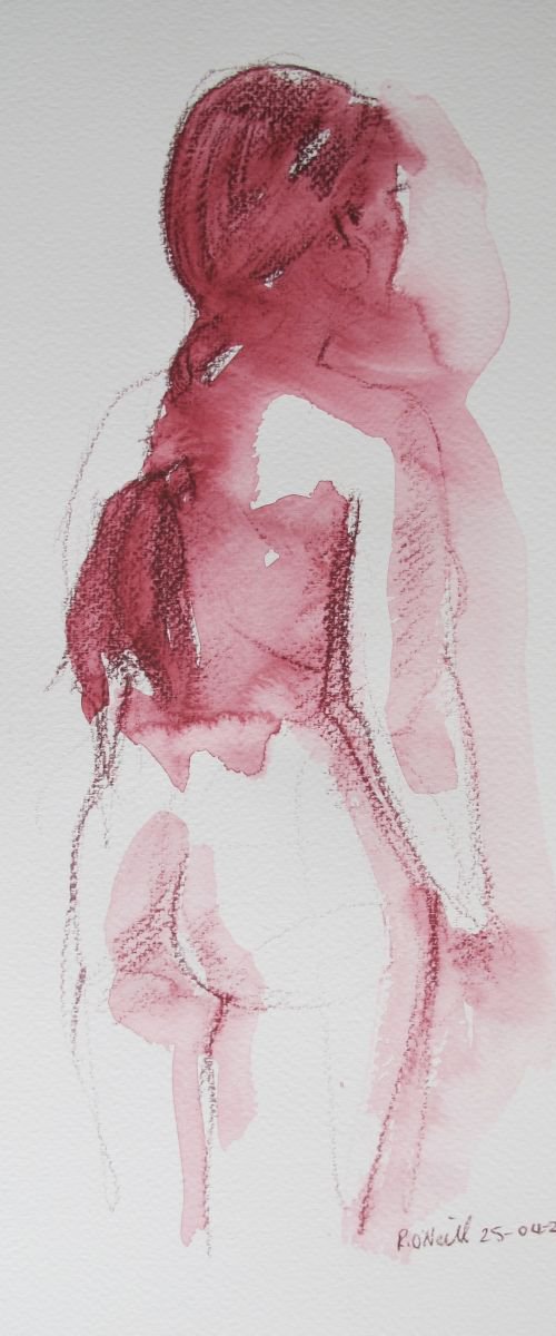 standing female nude by Rory O’Neill