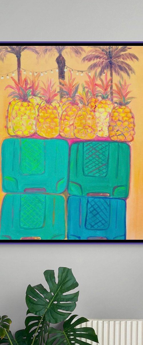 ‘Ananas at Marsallok Market’ by Kathryn Sillince